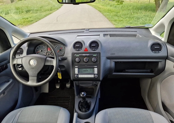Volkswagen Caddy cena 22999 przebieg: 188000, rok produkcji 2008 z Racibórz małe 277